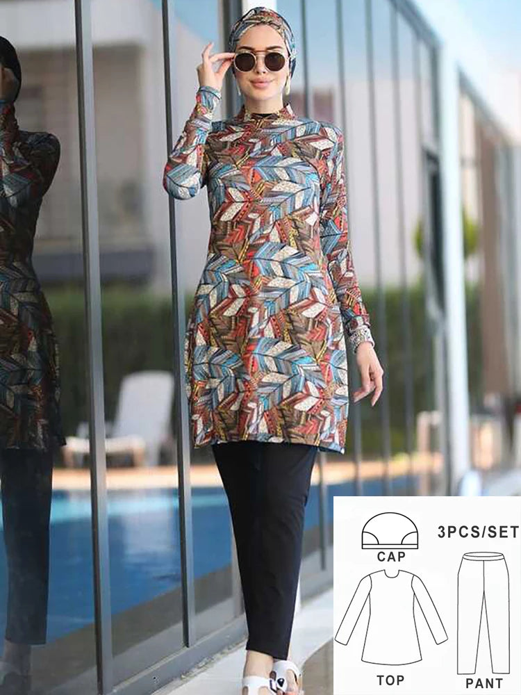 Jasmine's Burkini 4 Pieces Set