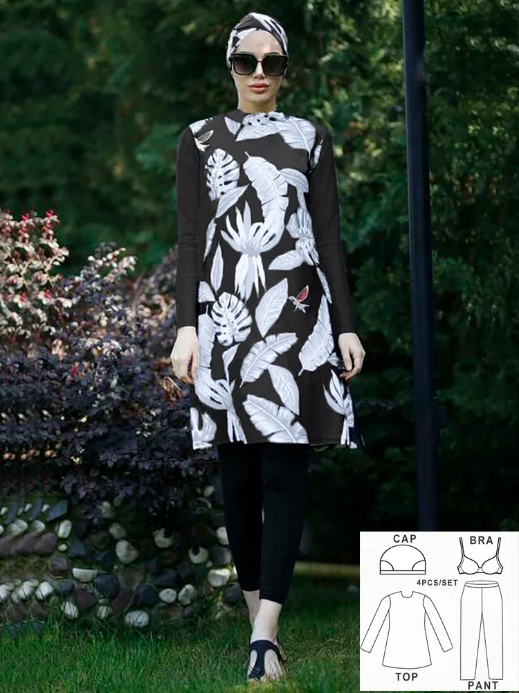 Jasmine's Burkini 4 Pieces Set