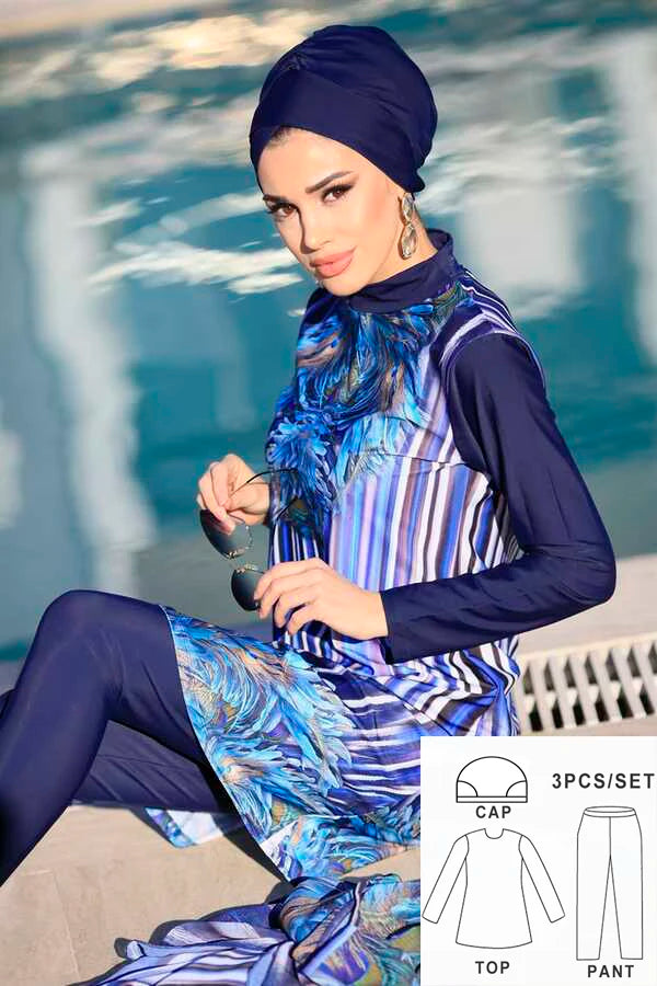Jasmine's Burkini 4 Pieces Set
